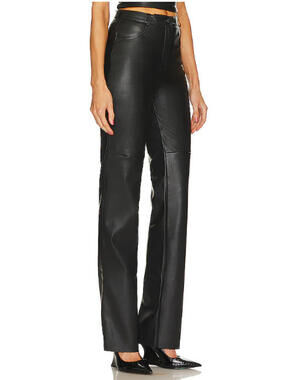Cultnaked Killa Black Faux Leather Trousers Size XS NWT $310MSRP